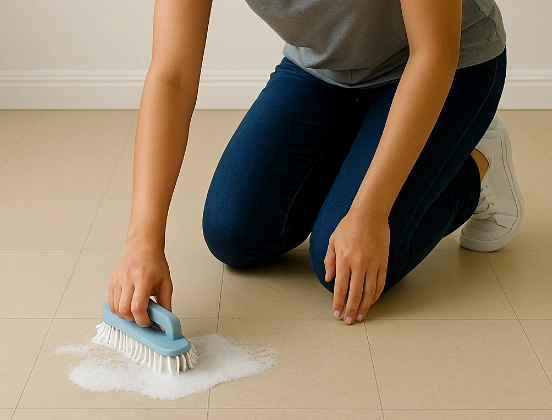 Step 7- Remove Stubborn Stains