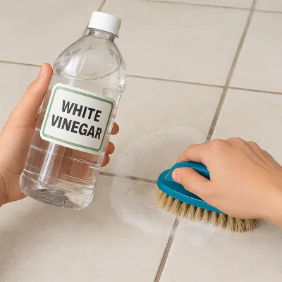White Vinegar Application