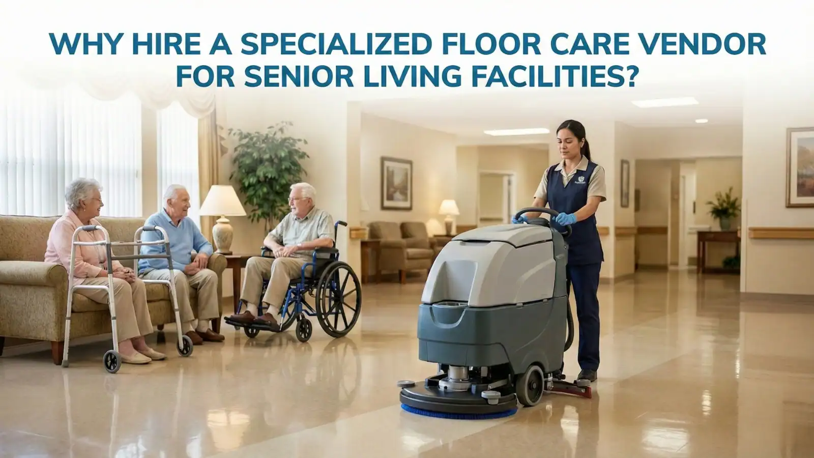 Why Hire a Specialized Floor Care Vendor for Senior Living Facilities